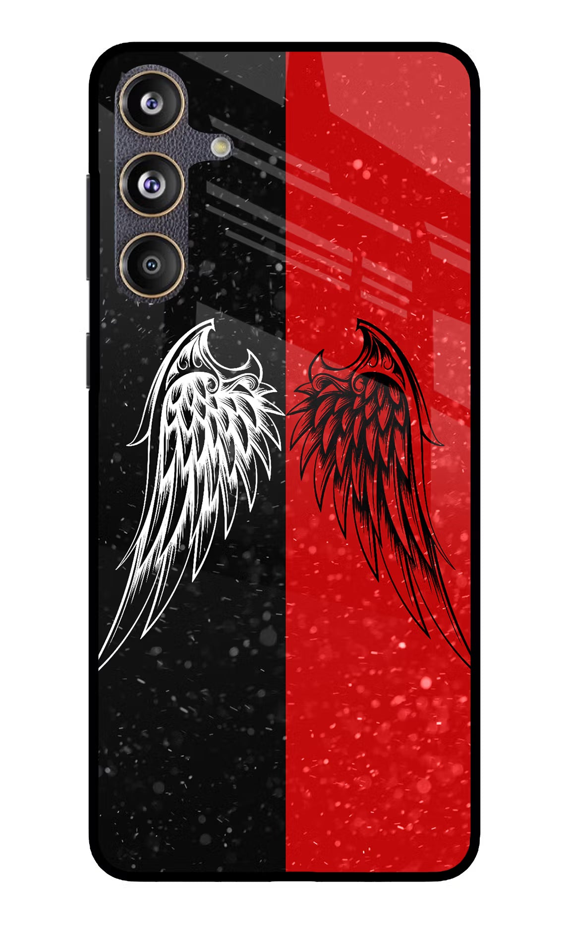 Wings Samsung F55 5G Glass Case - Wings Samsung F55 5G Glass Case Wings Samsung F55 5G Glass Case