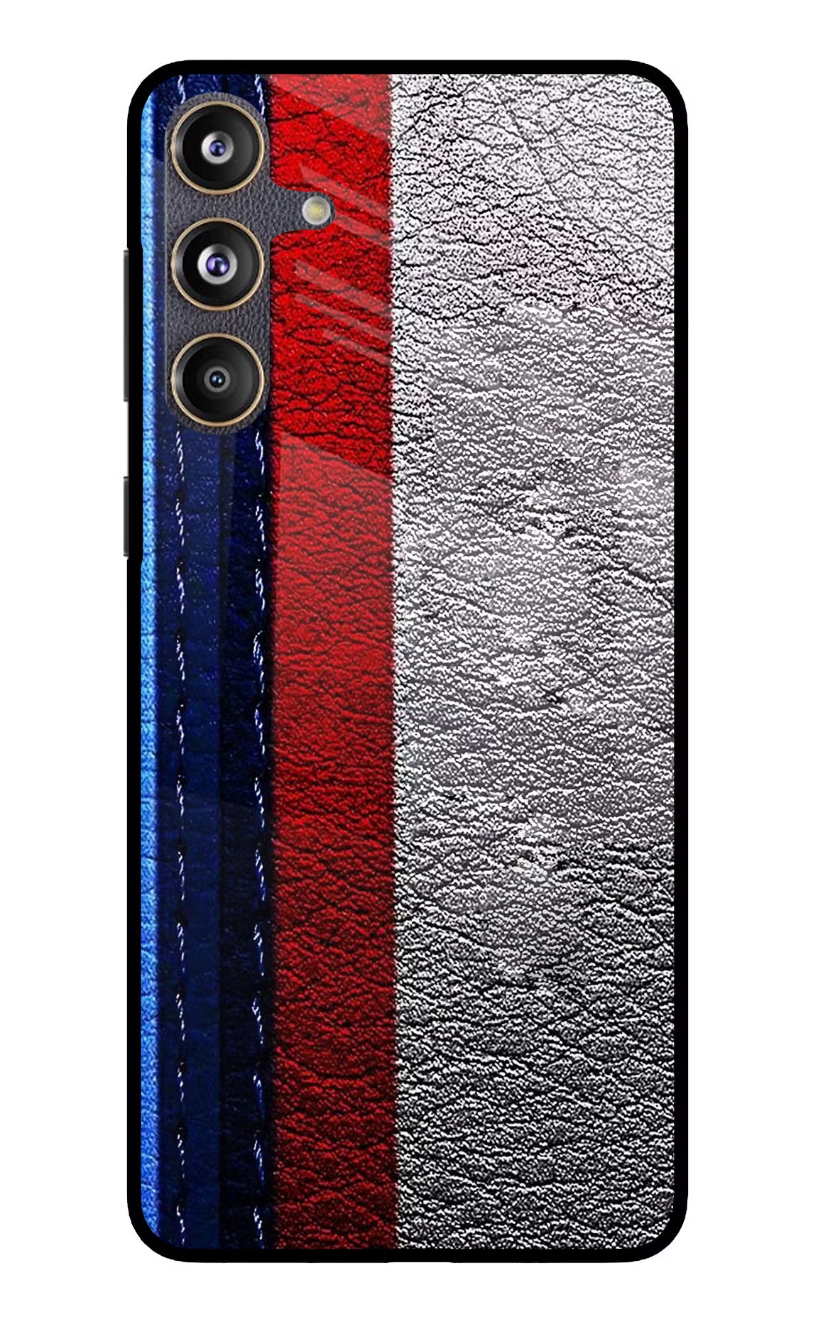 BMW Stripes Samsung F55 5G Glass Case - BMW Stripes Samsung F55 5G Glass Case BMW Stripes Samsung F55 5G Glass Case