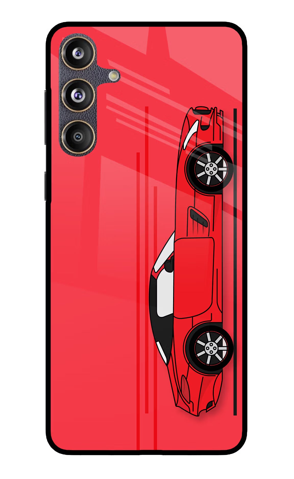 Red Velocity Samsung F55 5G Glass Case - Red Velocity Samsung F55 5G Glass Case Red Velocity Samsung F55 5G Glass Case