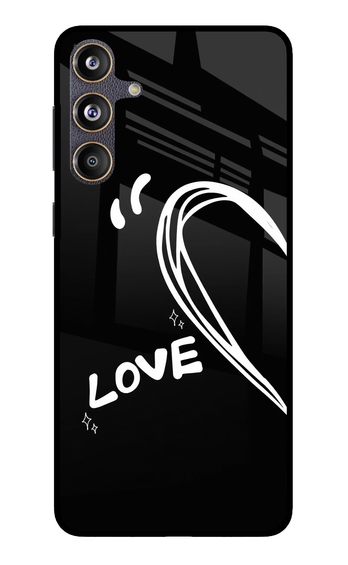 Love Line Samsung F55 5G Glass Case - Love Line Samsung F55 5G Glass Case Love Line Samsung F55 5G Glass Case