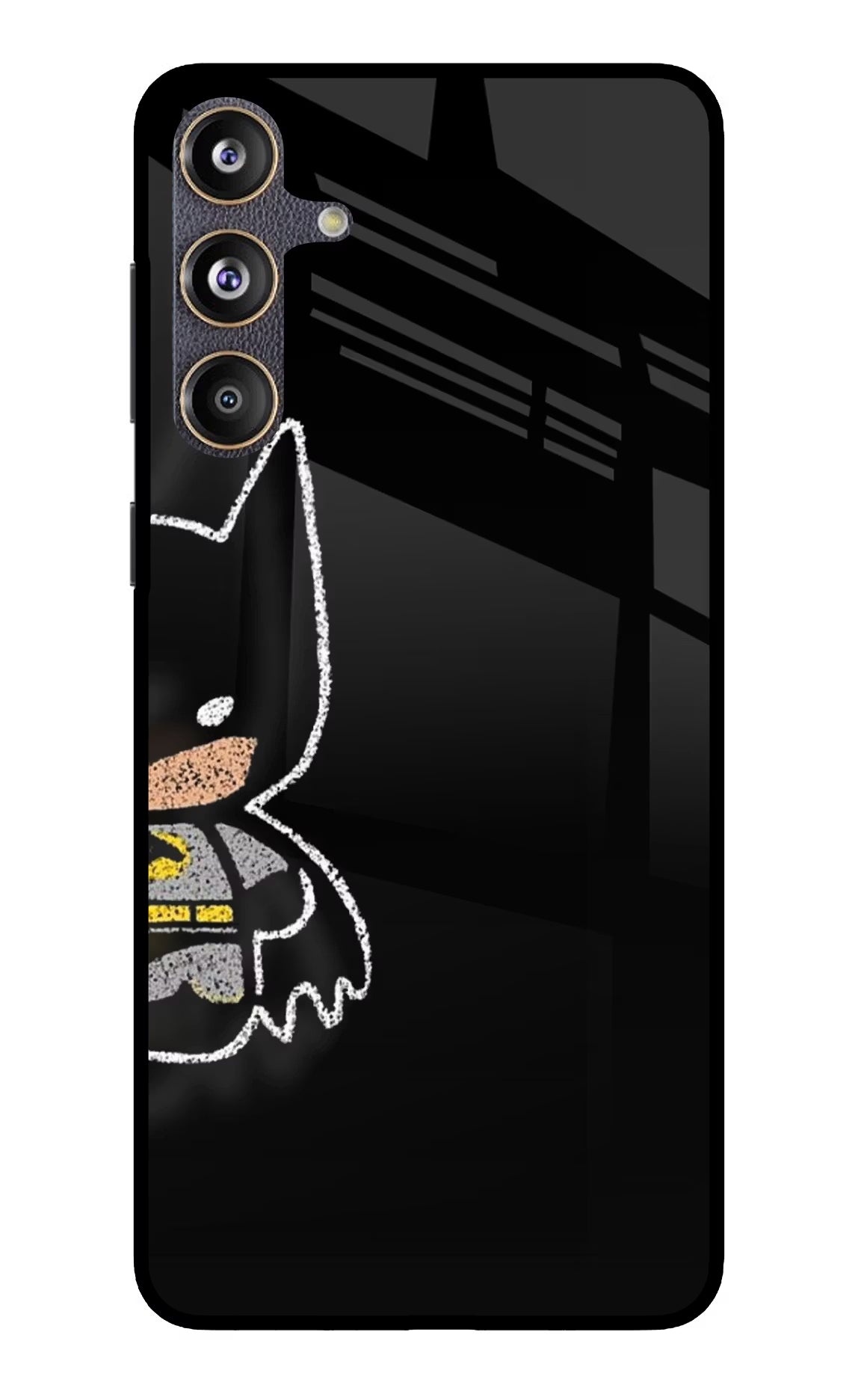 Bat Kitty Samsung F55 5G Glass Case - Bat Kitty Samsung F55 5G Glass Case Bat Kitty Samsung F55 5G Glass Case