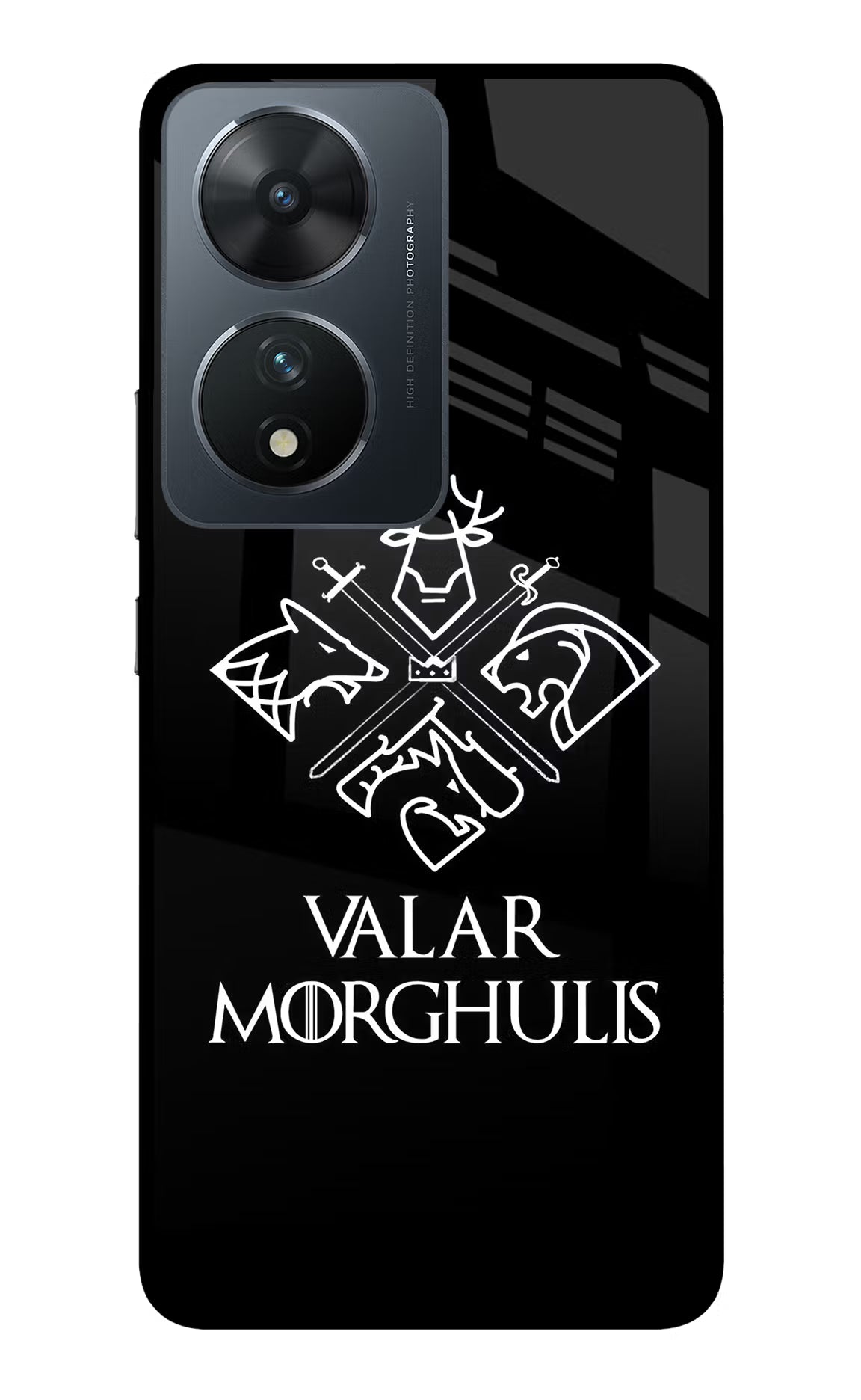 Valar Morghulis | Game Of Thrones Vivo T2 5G Glass Case - Valar Morghulis | Game Of Thrones Vivo T2 5G Glass Case Valar Morghulis | Game Of Thrones Vivo T2 5G Glass Case