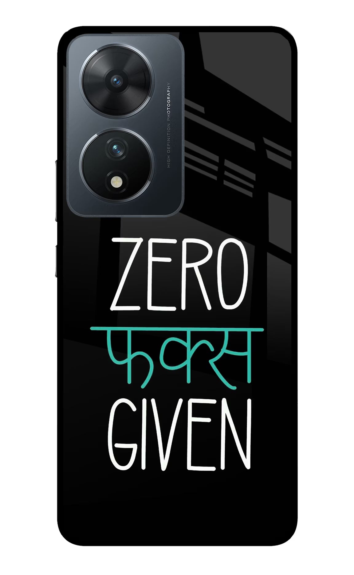 Zero Fucks Given Vivo T2 5G Glass Case - Zero Fucks Given Vivo T2 5G Glass Case Zero Fucks Given Vivo T2 5G Glass Case