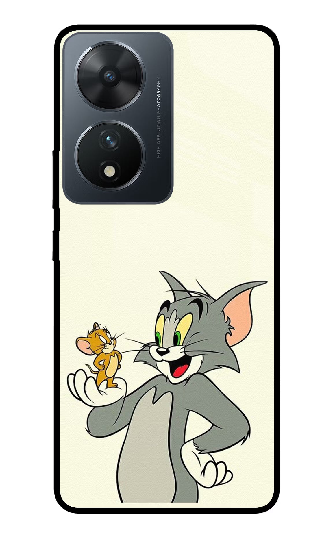 Tom & Jerry Vivo T2 5G Glass Case - Tom & Jerry Vivo T2 5G Glass Case Tom & Jerry Vivo T2 5G Glass Case