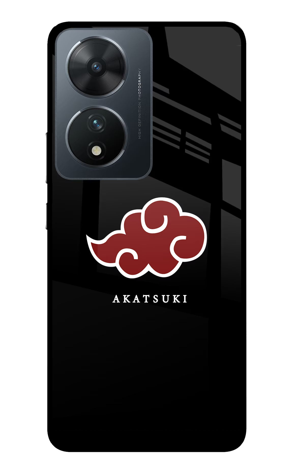 Akatsuki Vivo T2 5G Back Cover - Akatsuki Vivo T2 5G Glass Case Back Cover by Casekaro Akatsuki Vivo T2 5G Glass Case Back Cover by Casekaro