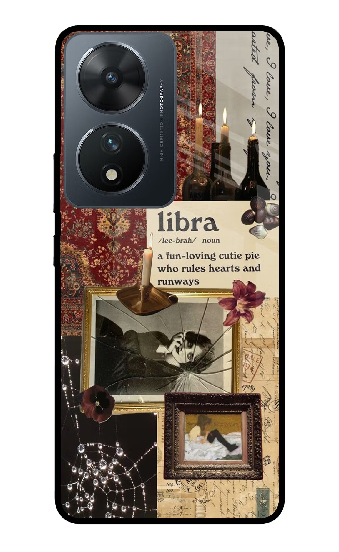 Libra Zodiac Vivo T2 5G Back Cover - Libra Zodiac Vivo T2 5G Glass Case Back Cover by Casekaro Libra Zodiac Vivo T2 5G Glass Case Back Cover by Casekaro