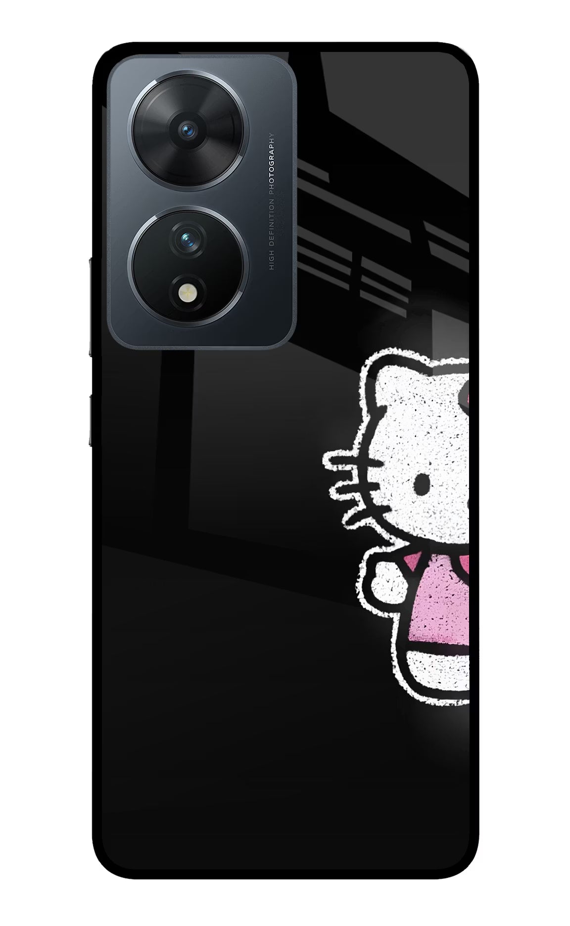 Kitty Charm Vivo T2 5G Glass Case - Kitty Charm Vivo T2 5G Glass Case Kitty Charm Vivo T2 5G Glass Case