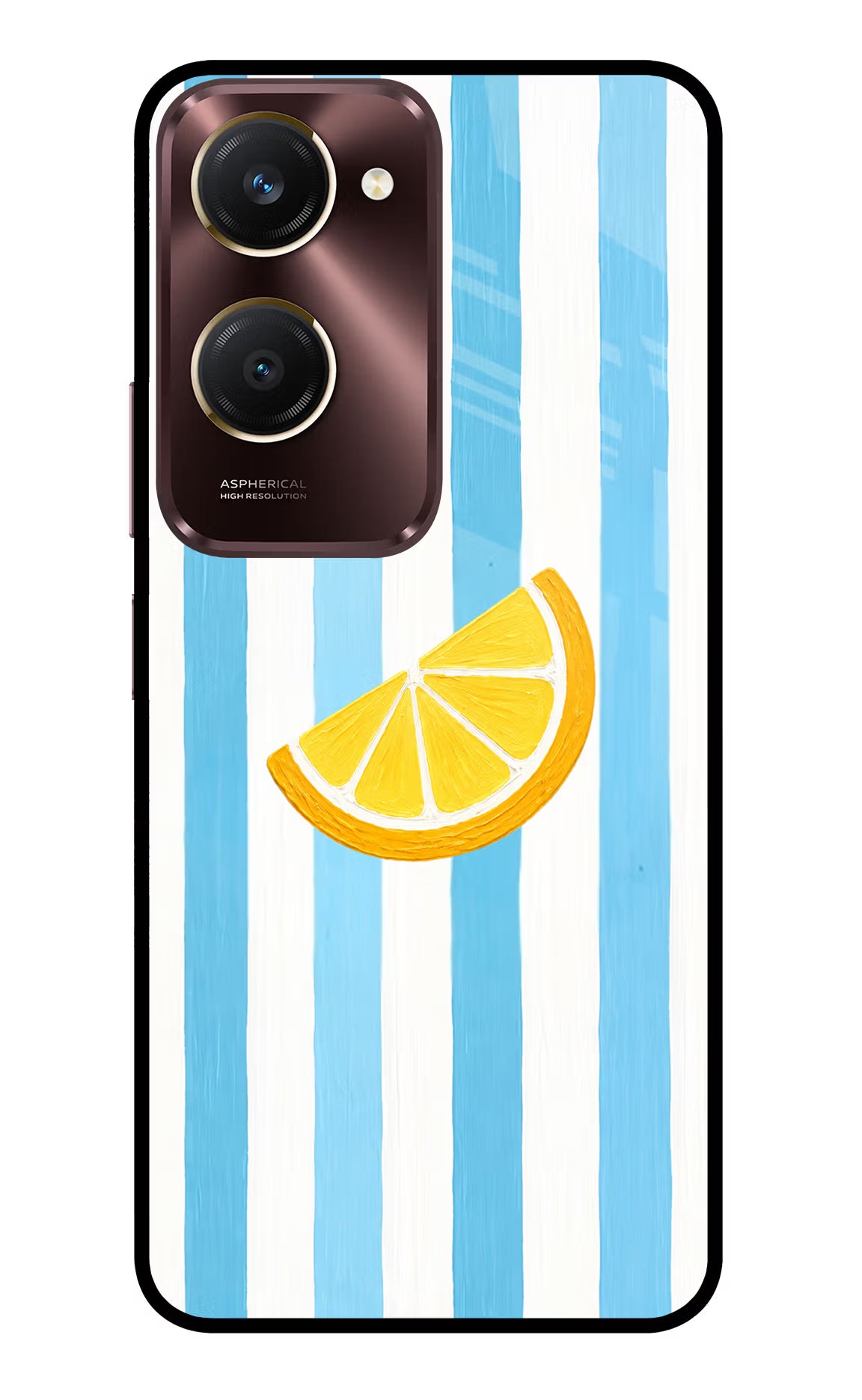 Summer Lemon Vivo Y28s 5G Glass Case - Summer Lemon Vivo Y28s 5G Glass Case Summer Lemon Vivo Y28s 5G Glass Case