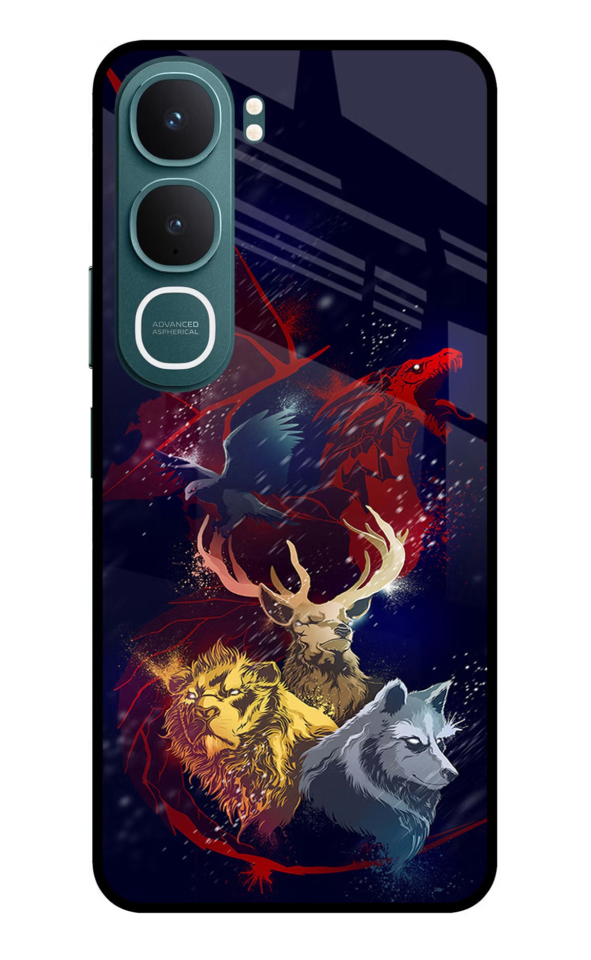 Game Of Thrones Vivo Y31 5G Glass Case - Game Of Thrones Vivo Y31 5G Glass Case Game Of Thrones Vivo Y31 5G Glass Case