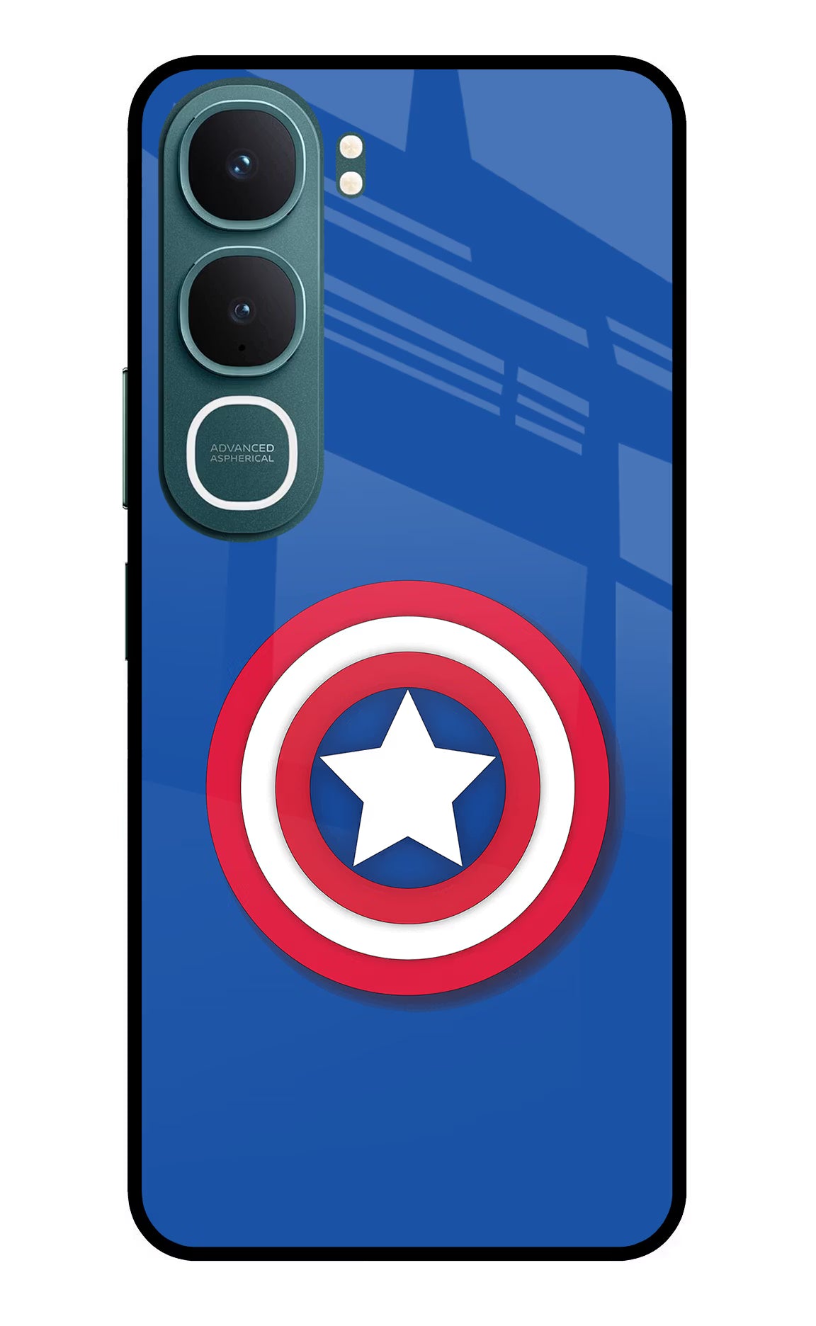 Shield Vivo Y31 5G Back Cover - Shield Vivo Y31 5G Glass Case Back Cover by Casekaro Shield Vivo Y31 5G Glass Case Back Cover by Casekaro