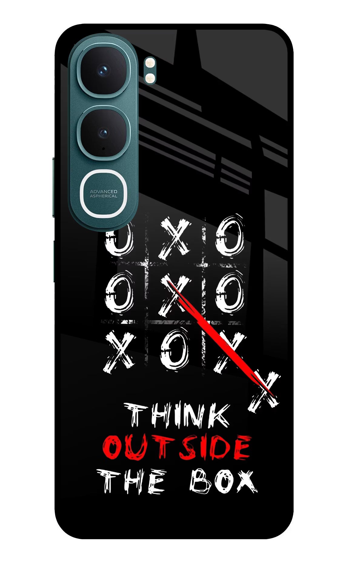 Think out of the BOX Vivo Y31 5G Glass Case - Think out of the BOX Vivo Y31 5G Glass Case Think out of the BOX Vivo Y31 5G Glass Case