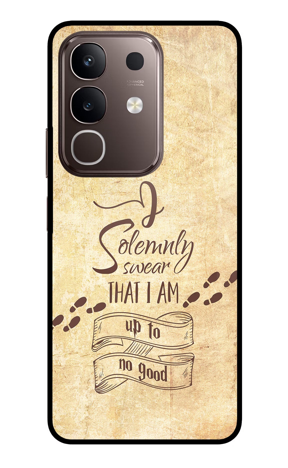 I Solemnly swear that i up to no good Vivo Y31 Pro 5G Glass Case - I Solemnly swear that i up to no good Vivo Y31 Pro 5G Glass Case I Solemnly swear that i up to no good Vivo Y31 Pro 5G Glass Case
