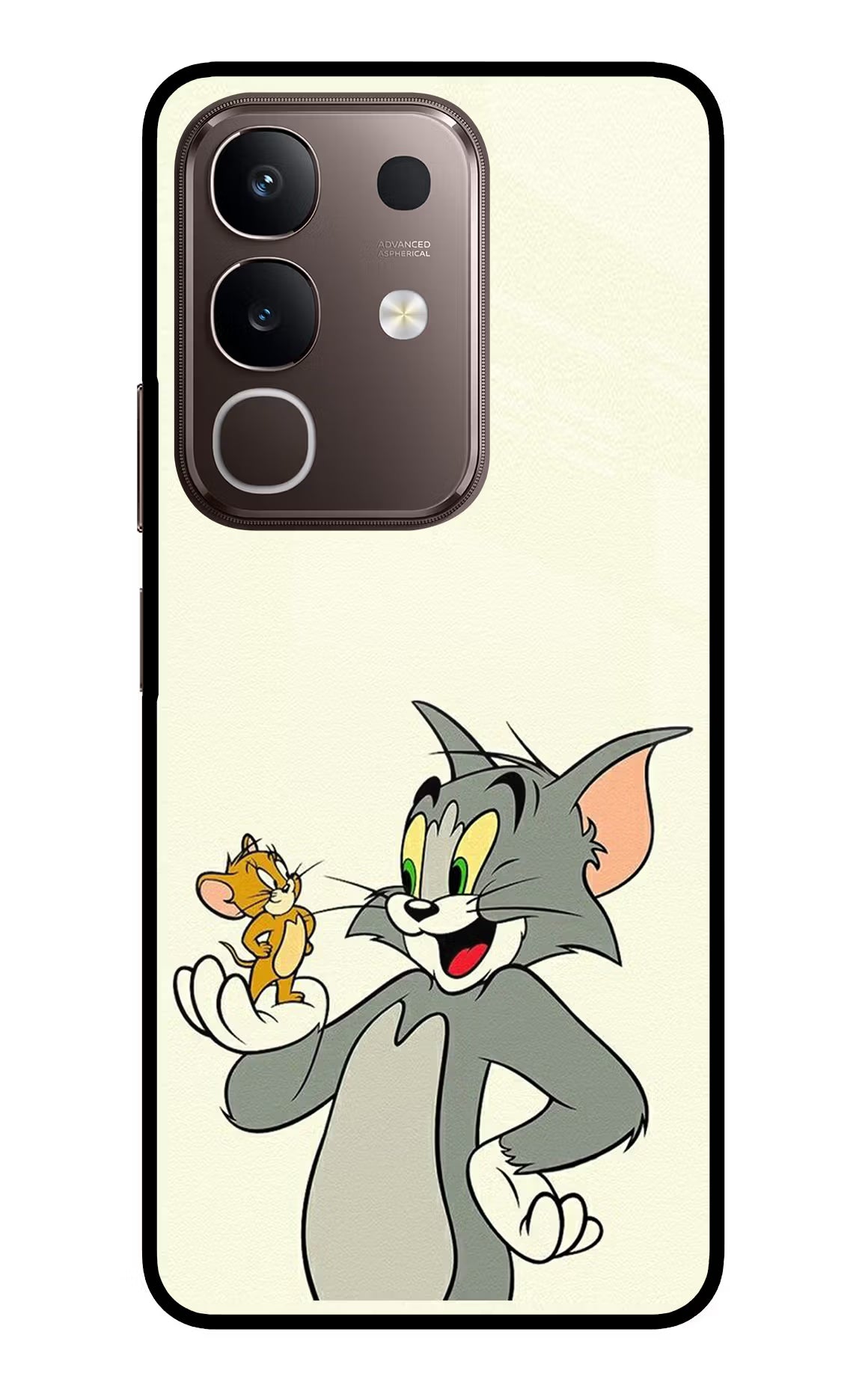 Tom & Jerry Vivo Y31 Pro 5G Glass Case - Tom & Jerry Vivo Y31 Pro 5G Glass Case Tom & Jerry Vivo Y31 Pro 5G Glass Case
