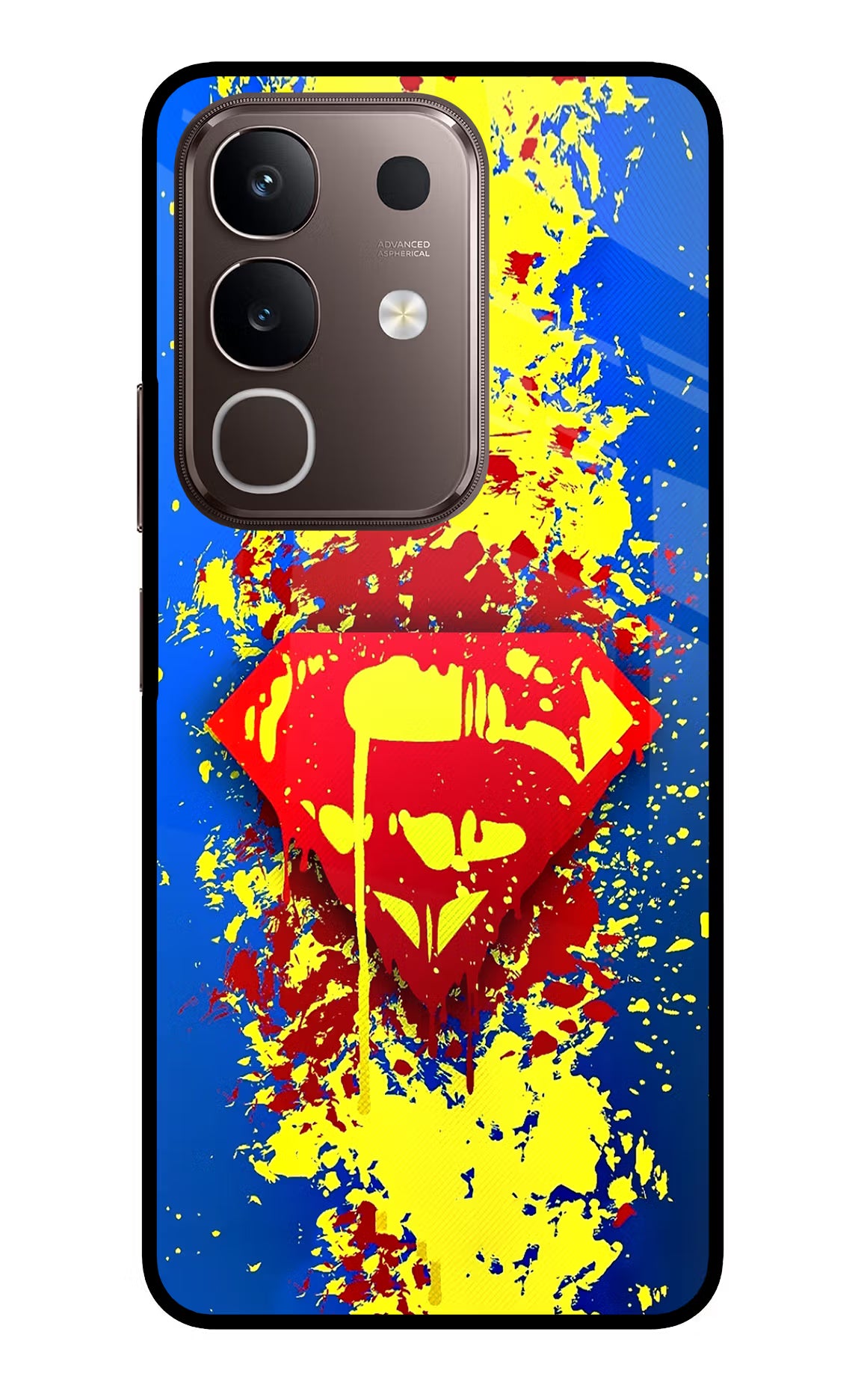 Superman logo Vivo Y31 Pro 5G Glass Case - Superman logo Vivo Y31 Pro 5G Glass Case Superman logo Vivo Y31 Pro 5G Glass Case