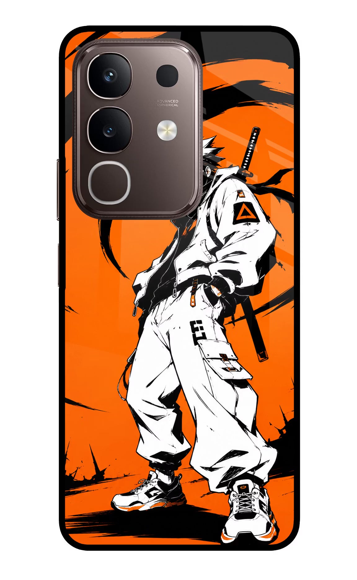 Street Samurai Vivo Y31 Pro 5G Glass Case - Street Samurai Vivo Y31 Pro 5G Glass Case Street Samurai Vivo Y31 Pro 5G Glass Case
