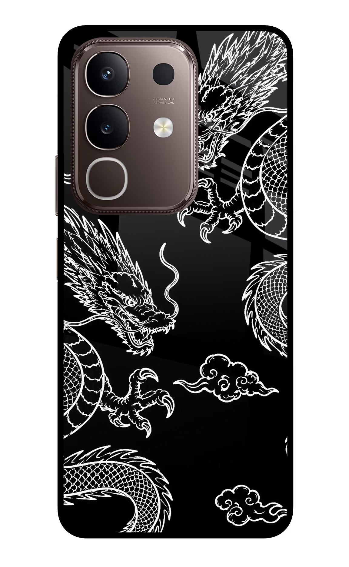 Twin Dragons Vivo Y31 Pro 5G Glass Case - Twin Dragons Vivo Y31 Pro 5G Glass Case Twin Dragons Vivo Y31 Pro 5G Glass Case