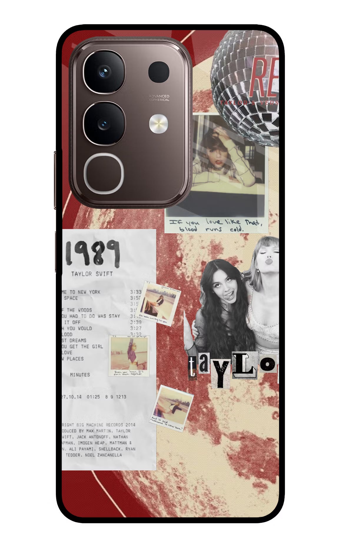 Taylor Swift Vivo Y31 Pro 5G Glass Case - Taylor Swift Vivo Y31 Pro 5G Glass Case Taylor Swift Vivo Y31 Pro 5G Glass Case