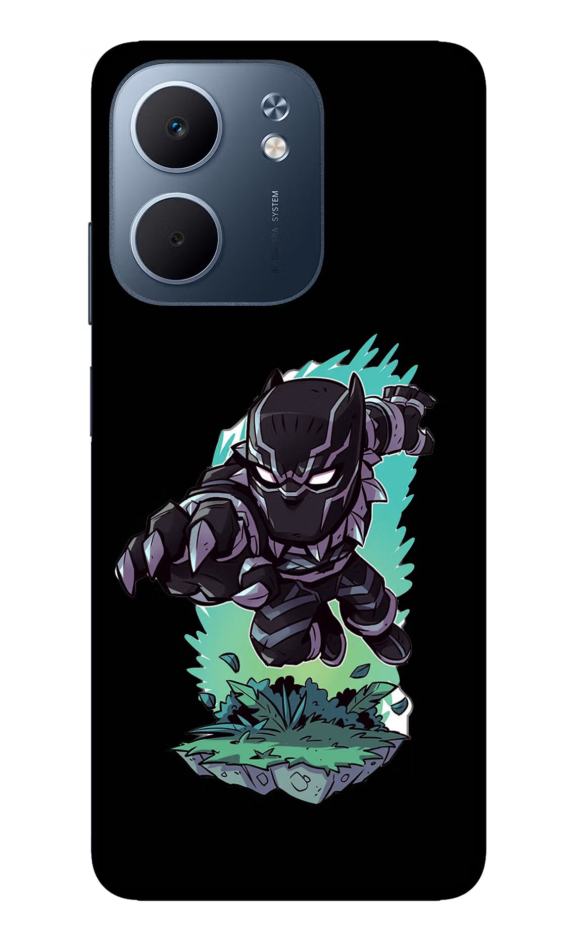 Black Panther Oppo A5x 5G Glass Case - Black Panther Oppo A5x 5G Glass Case Black Panther Oppo A5x 5G Glass Case