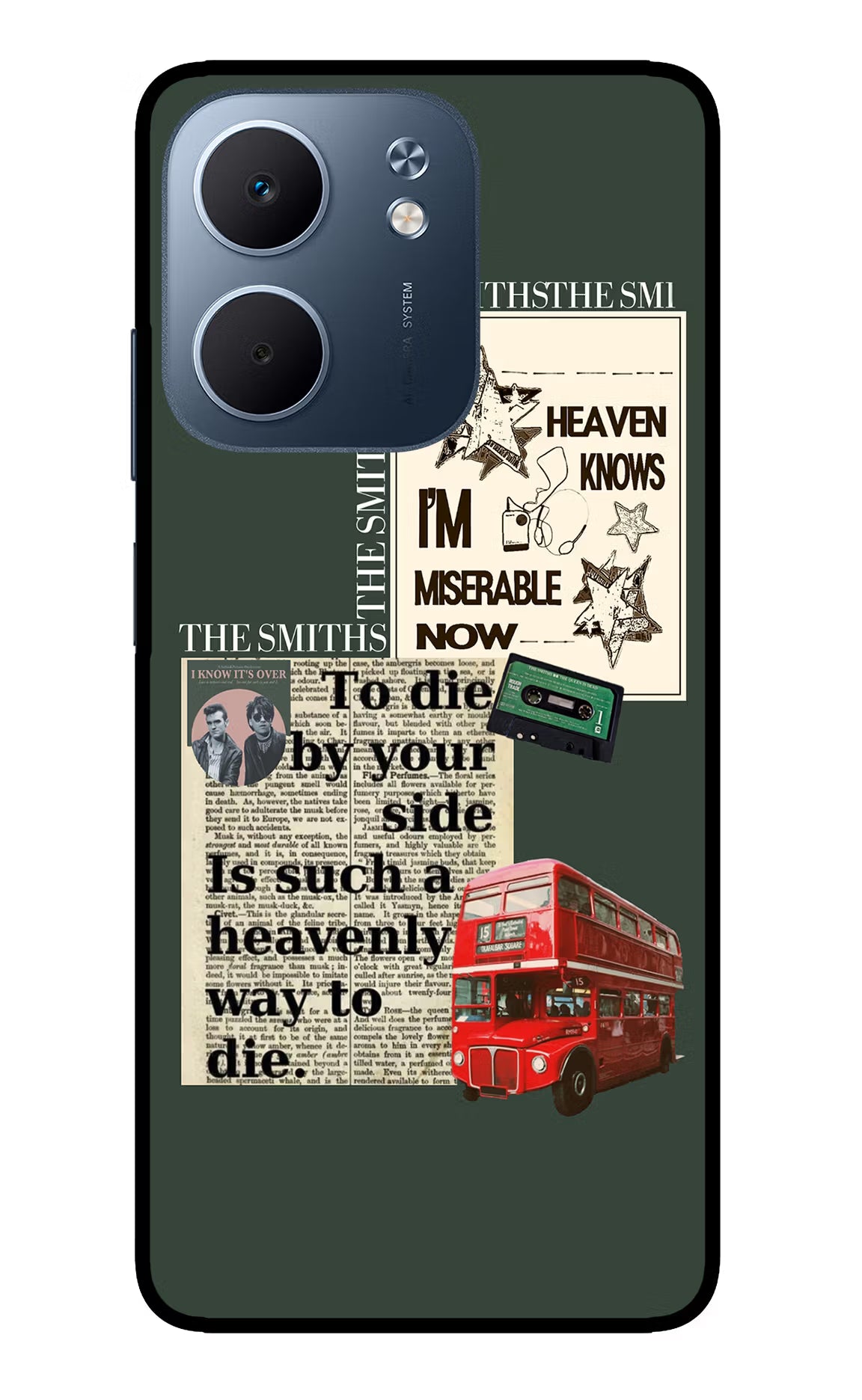 The Smiths Oppo A5x 5G Back Cover - The Smiths Oppo A5x 5G Glass Case Back Cover by Casekaro The Smiths Oppo A5x 5G Glass Case Back Cover by Casekaro
