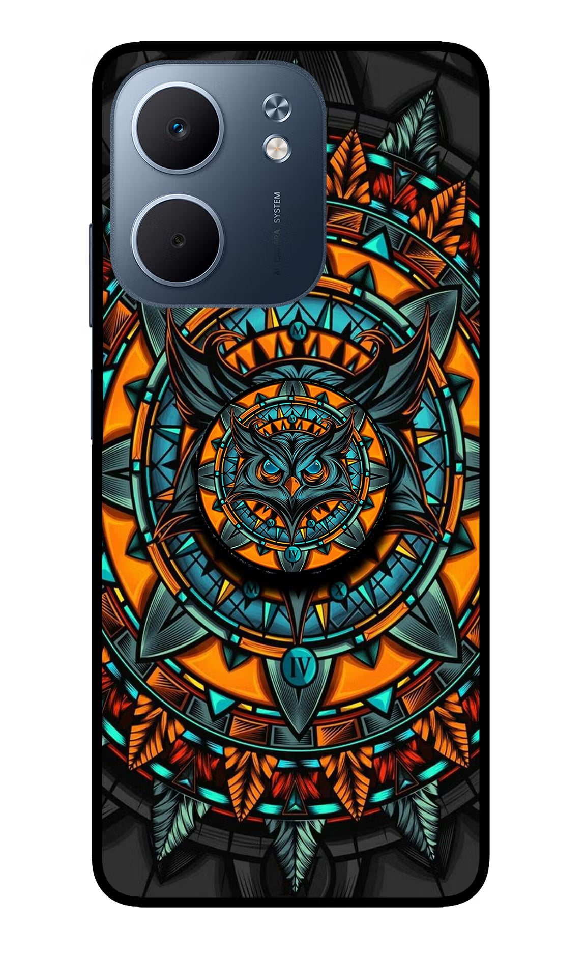 Angry Owl Oppo A5x 5G Pop Case - Angry Owl Oppo A5x 5G Pop Case by Casekaro Angry Owl Oppo A5x 5G Pop Case by Casekaro