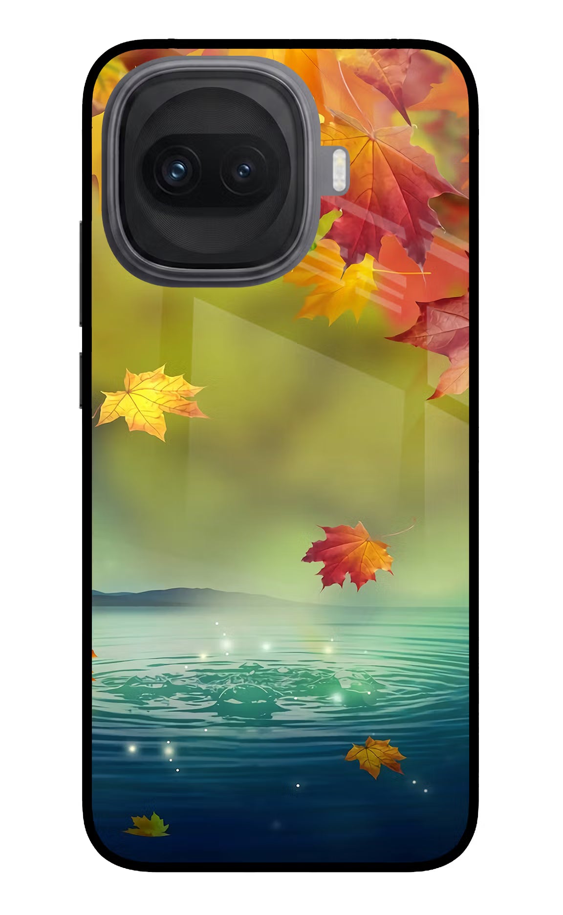 Flowers iQOO 15R 5G Glass Case - Flowers iQOO 15R 5G Glass Case Flowers iQOO 15R 5G Glass Case