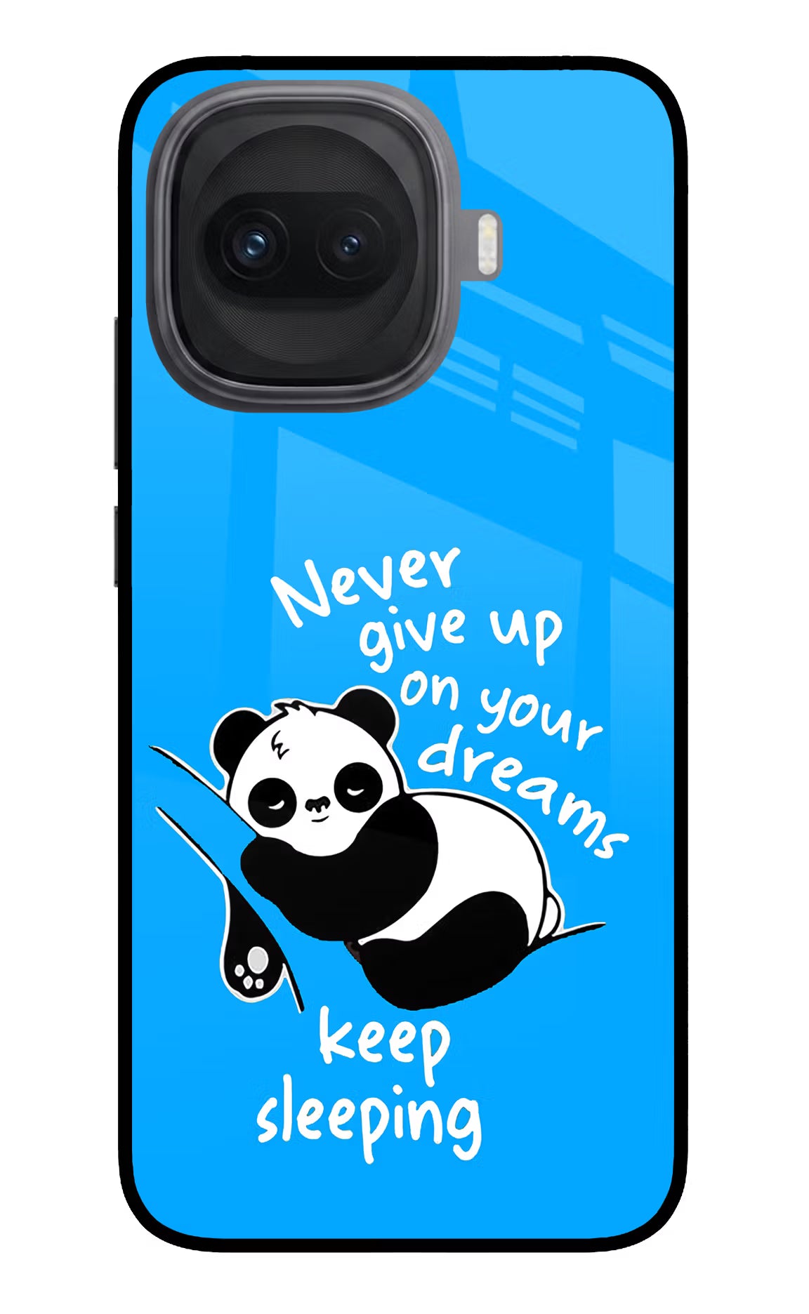 Keep Sleeping iQOO 15R 5G Glass Case - Keep Sleeping iQOO 15R 5G Glass Case Keep Sleeping iQOO 15R 5G Glass Case
