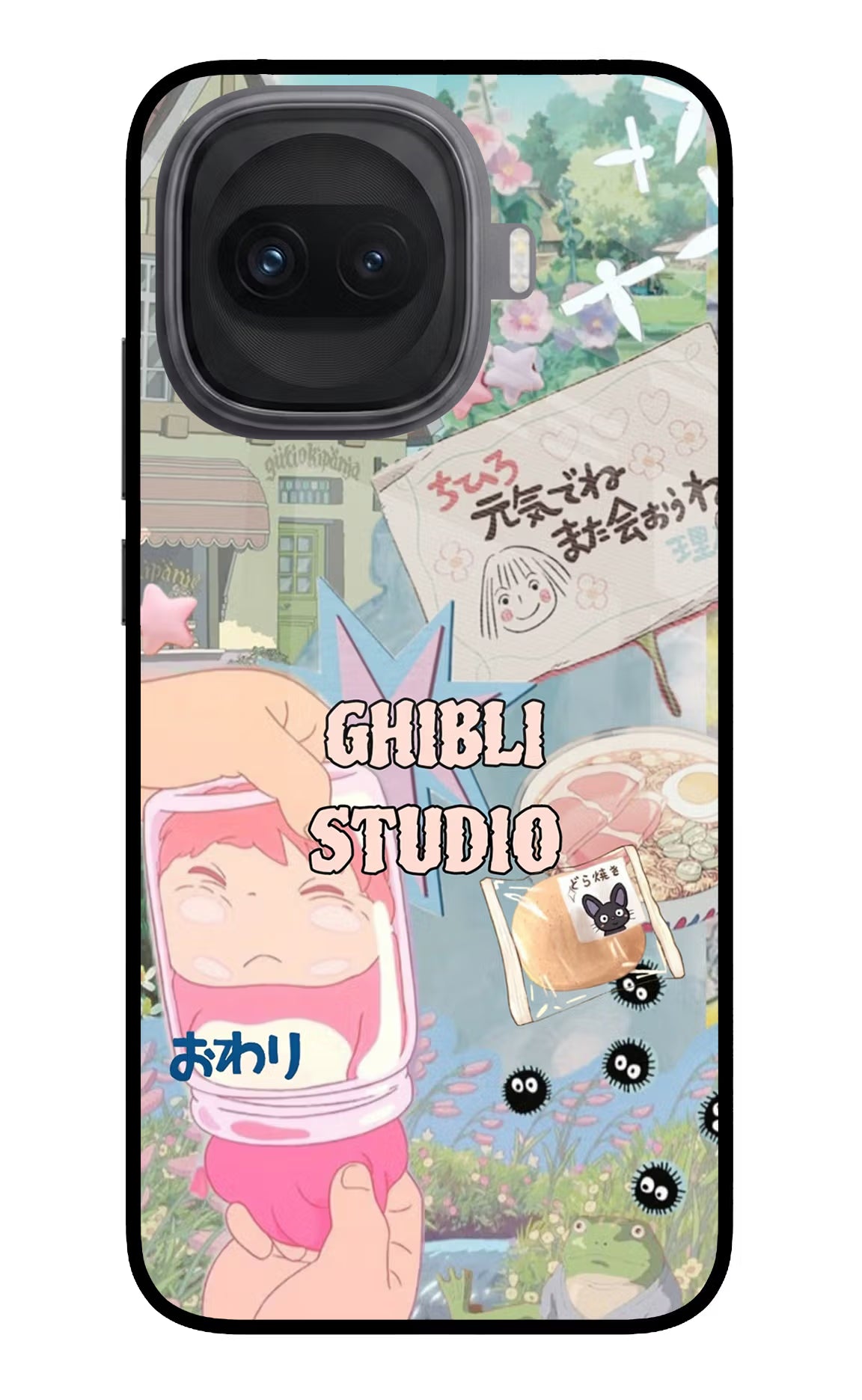 Studio Ghibli iQOO 15R 5G Glass Case - Studio Ghibli iQOO 15R 5G Glass Case Studio Ghibli iQOO 15R 5G Glass Case