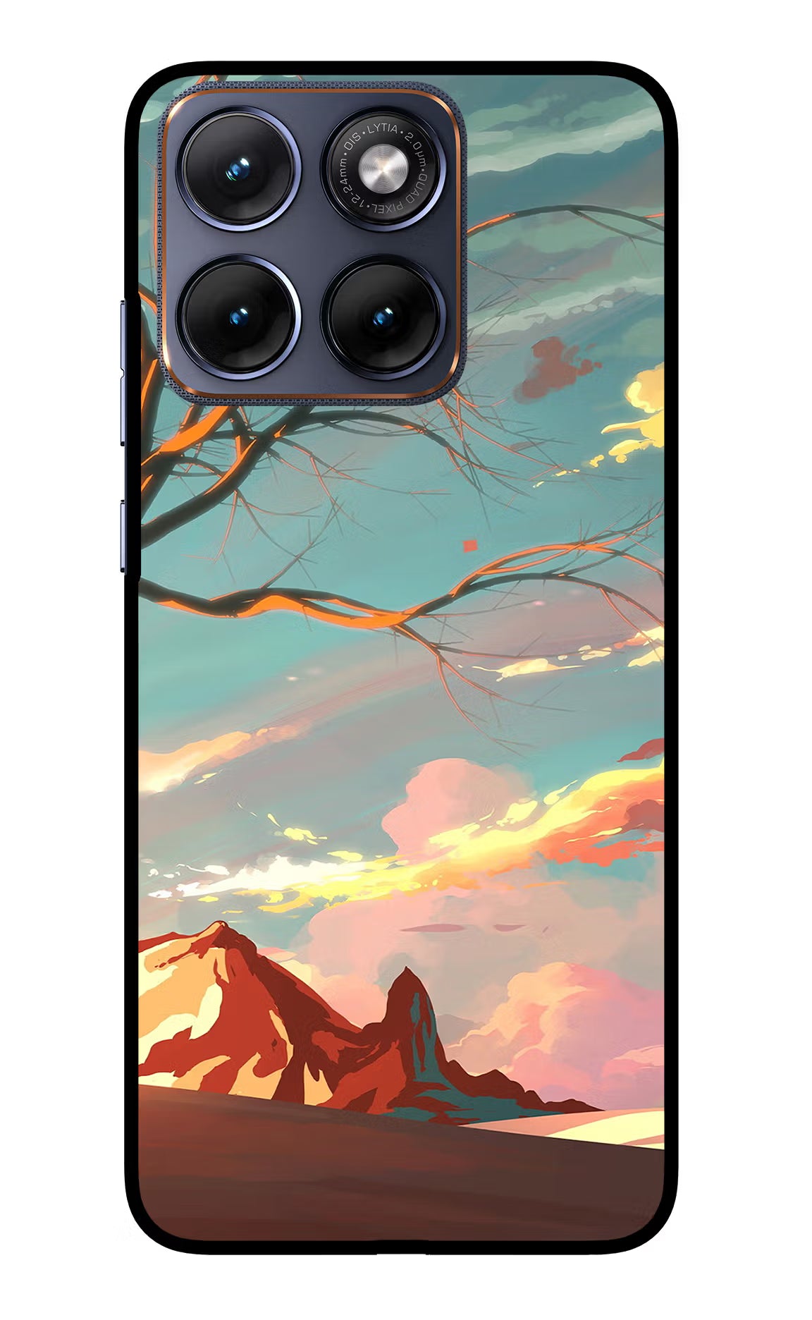 Scenery Moto Edge 70 Fusion Glass Case - Scenery Moto Edge 70 Fusion Glass Case Scenery Moto Edge 70 Fusion Glass Case