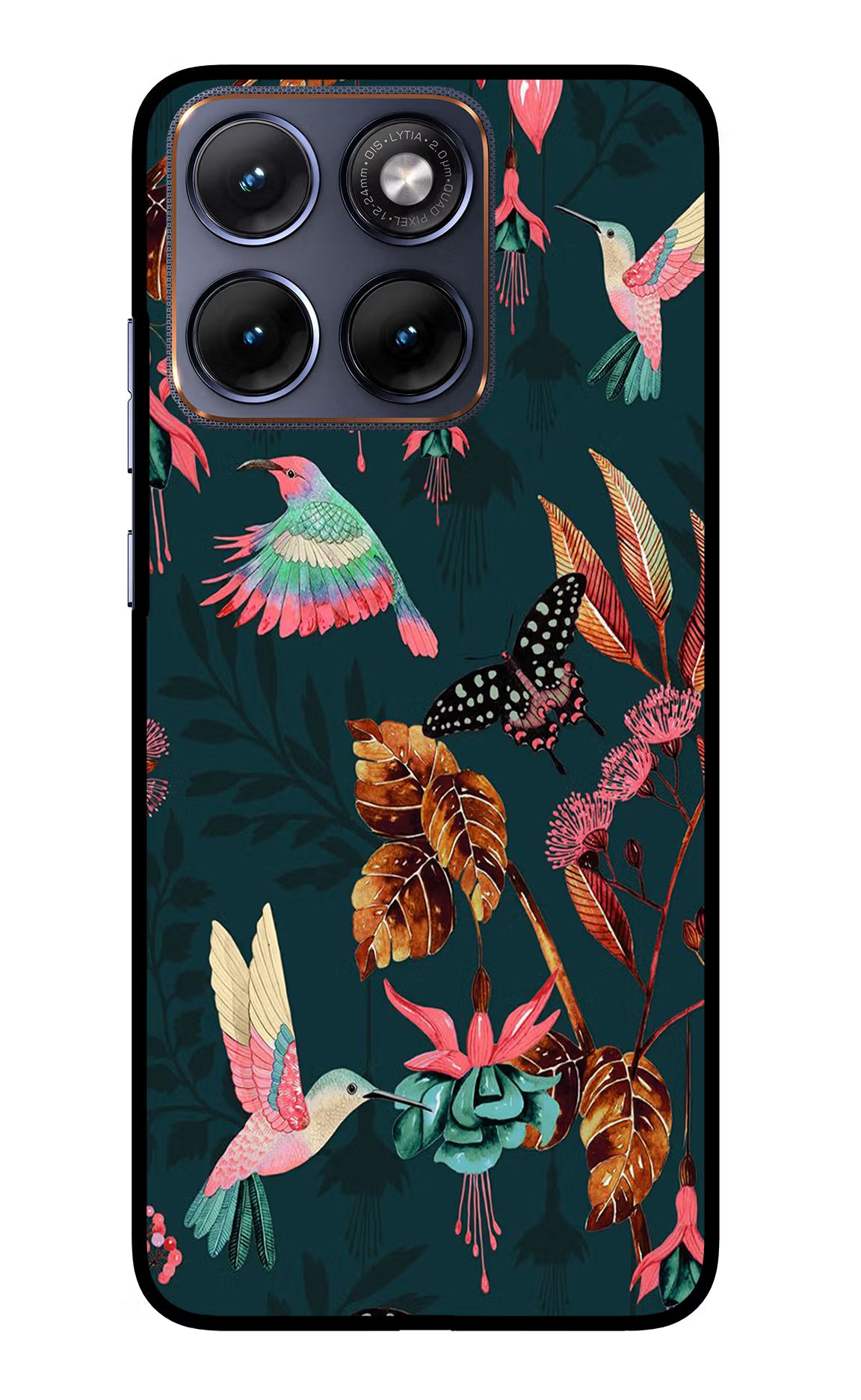 Birds Moto Edge 70 Fusion Glass Case - Birds Moto Edge 70 Fusion Glass Case Birds Moto Edge 70 Fusion Glass Case