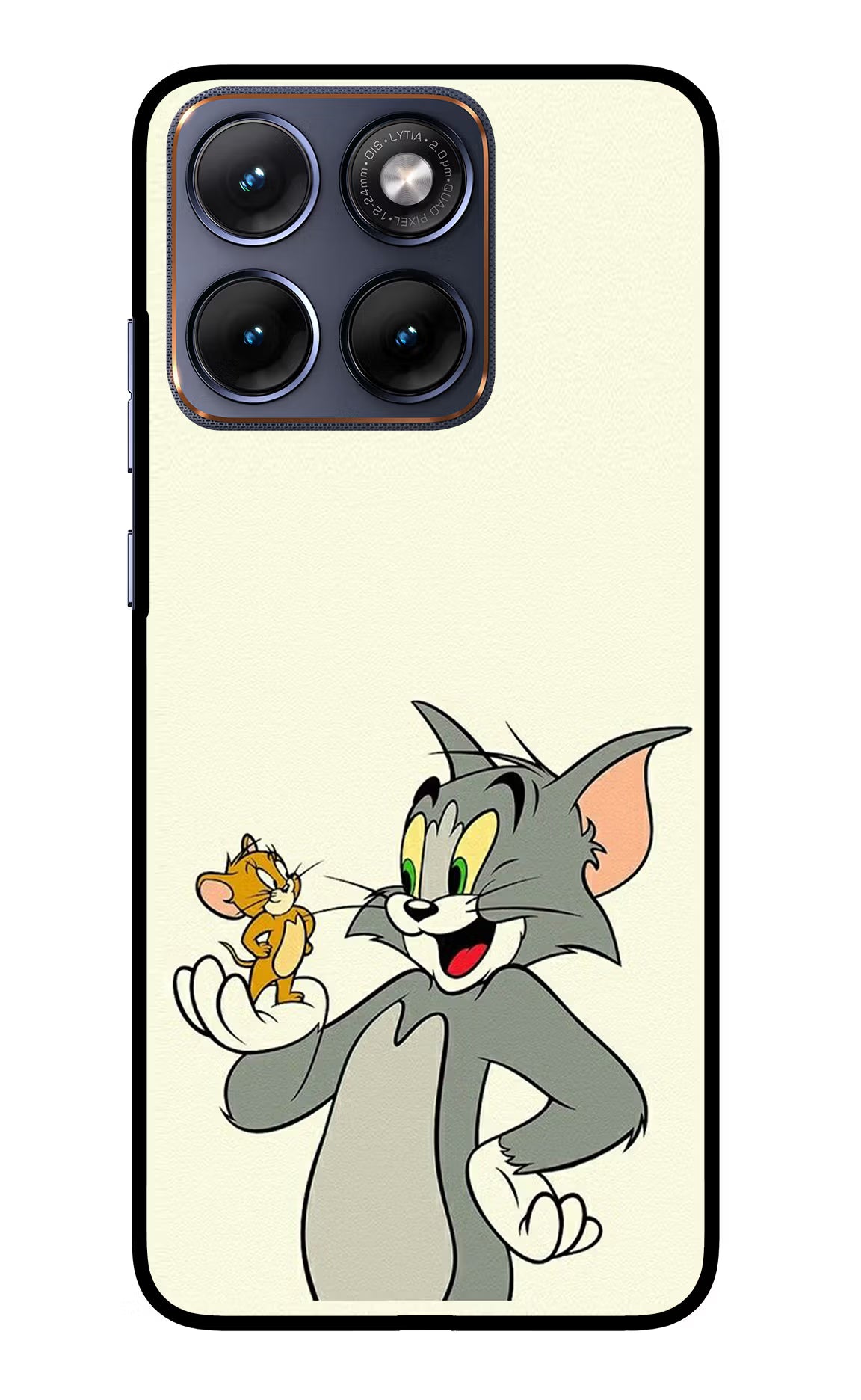 Tom & Jerry Moto Edge 70 Fusion Glass Case - Tom & Jerry Moto Edge 70 Fusion Glass Case Tom & Jerry Moto Edge 70 Fusion Glass Case