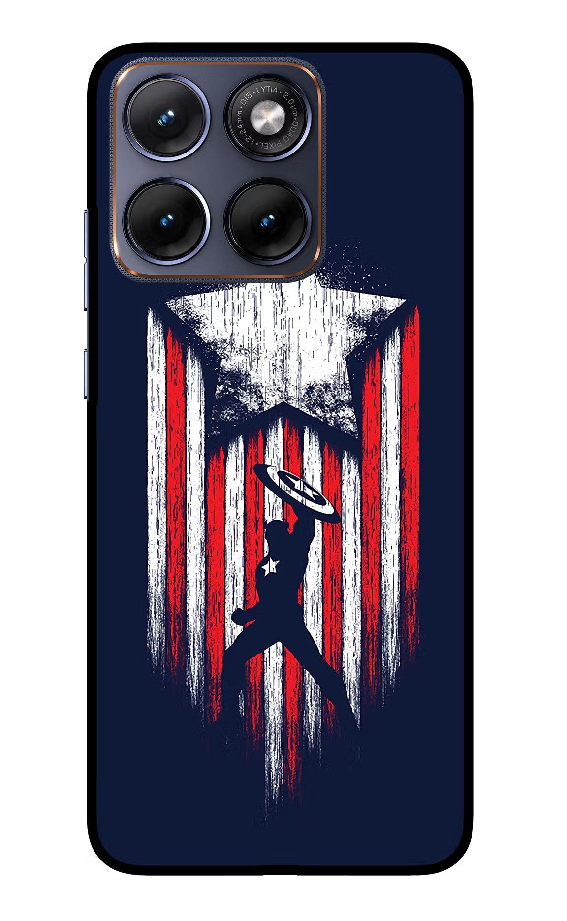 Captain America Marvel Art Moto Edge 70 Fusion Glass Case - Captain America Marvel Art Moto Edge 70 Fusion Glass Case Captain America Marvel Art Moto Edge 70 Fusion Glass Case
