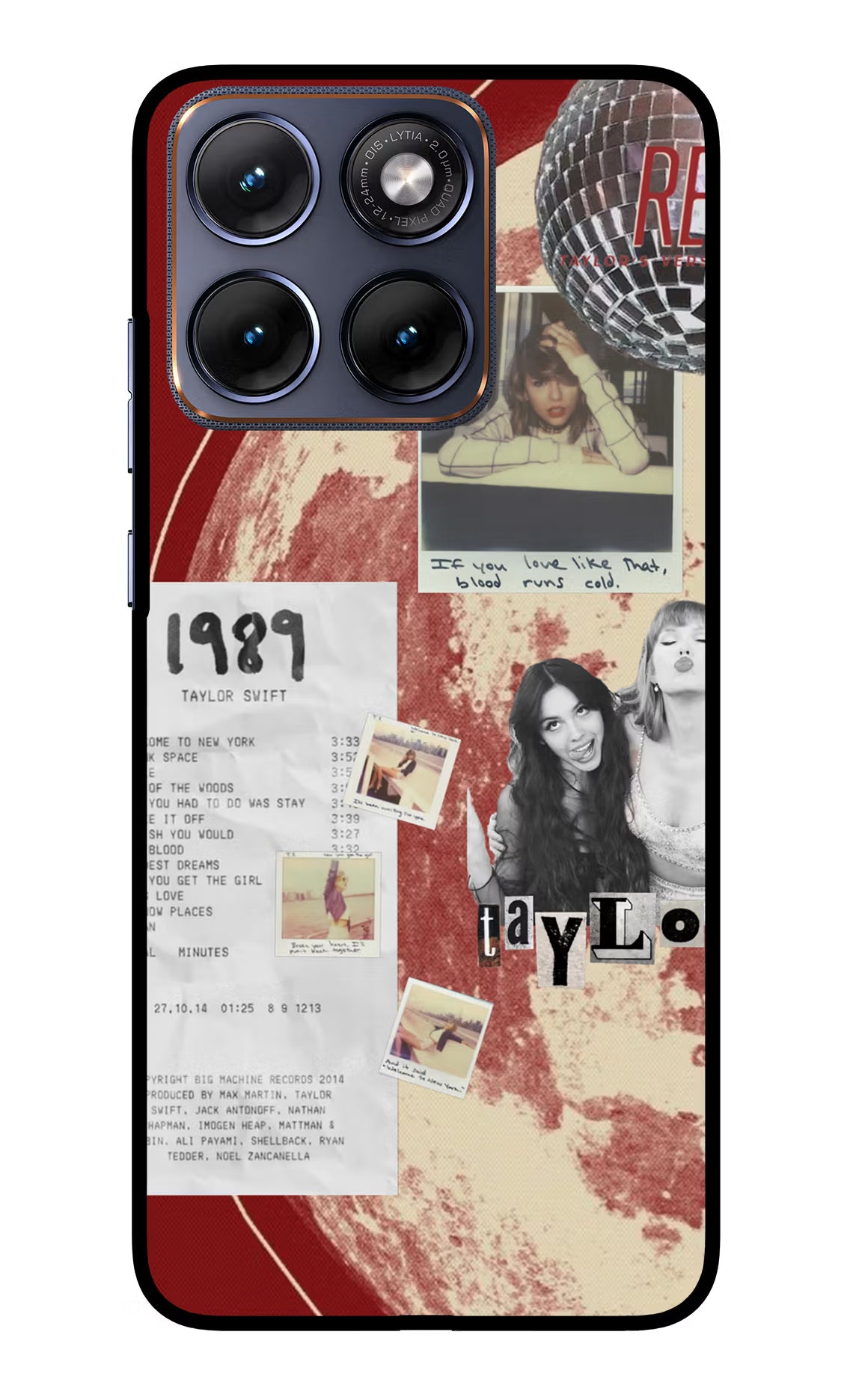 Taylor Swift Moto Edge 70 Fusion Glass Case - Taylor Swift Moto Edge 70 Fusion Glass Case Taylor Swift Moto Edge 70 Fusion Glass Case