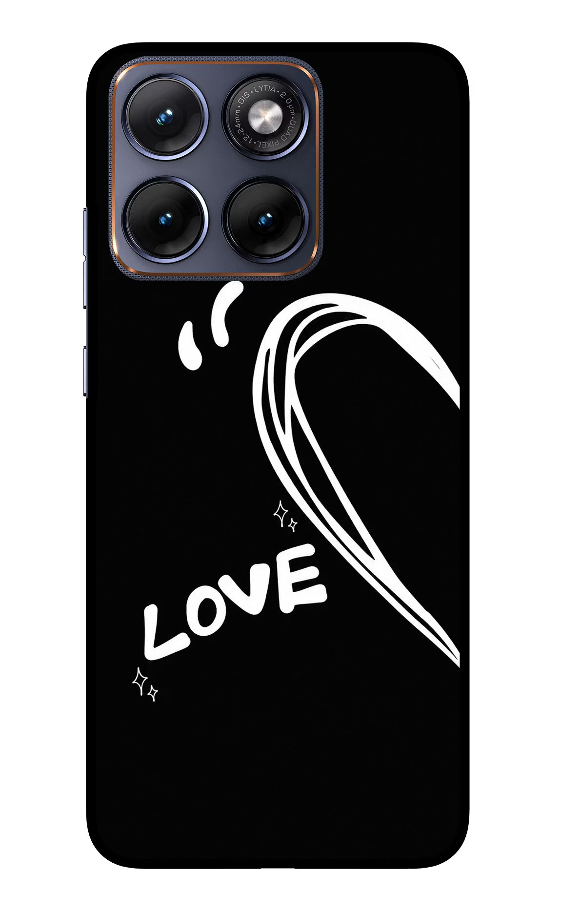 Love Line Moto Edge 70 Fusion Glass Case - Love Line Moto Edge 70 Fusion Glass Case Love Line Moto Edge 70 Fusion Glass Case