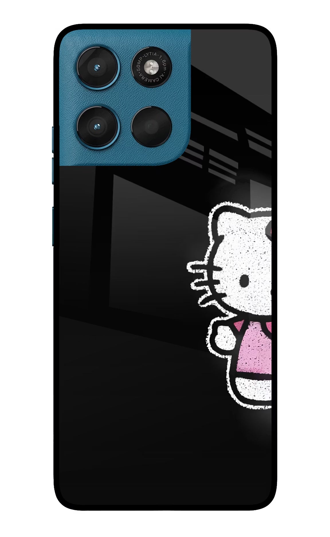 Kitty Charm Moto G57 Power 5G Glass Case - Kitty Charm Moto G57 Power 5G Glass Case Kitty Charm Moto G57 Power 5G Glass Case