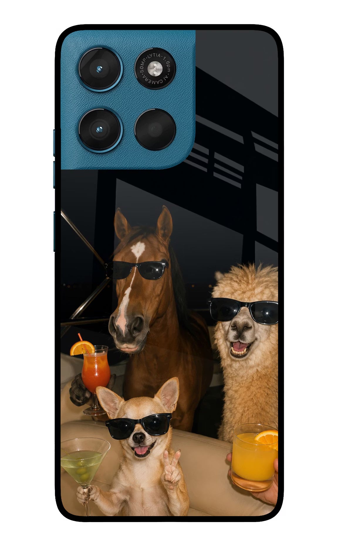 Party Squad Moto G57 Power 5G Glass Case - Party Squad Moto G57 Power 5G Glass Case Party Squad Moto G57 Power 5G Glass Case