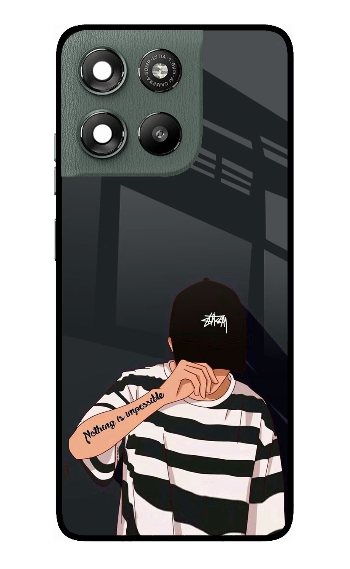 Aesthetic Boy Moto G67 Power 5G Glass Case - Aesthetic Boy Moto G67 Power 5G Glass Case Aesthetic Boy Moto G67 Power 5G Glass Case