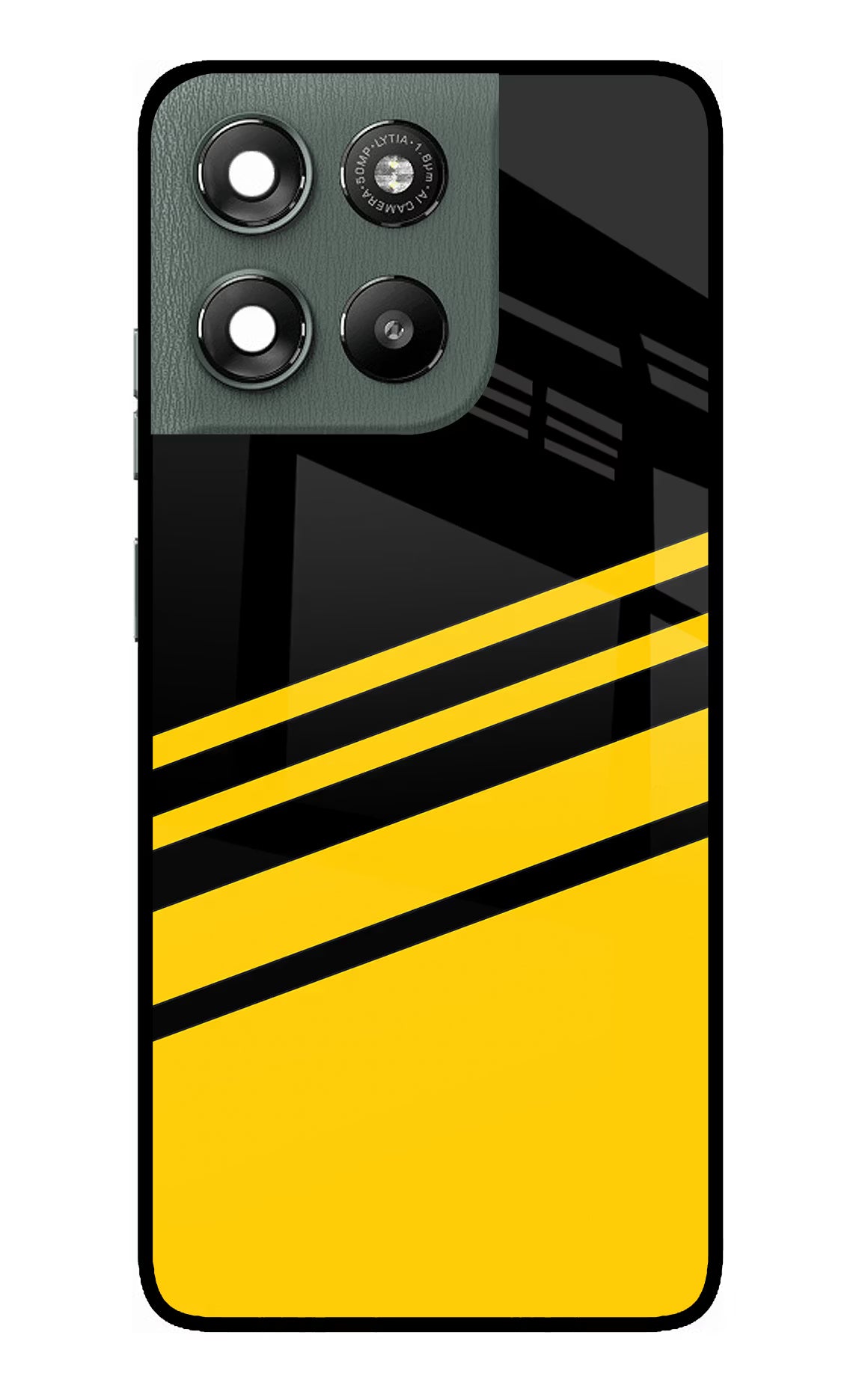 Yellow Shades Moto G67 Power 5G Glass Case - Yellow Shades Moto G67 Power 5G Glass Case Yellow Shades Moto G67 Power 5G Glass Case