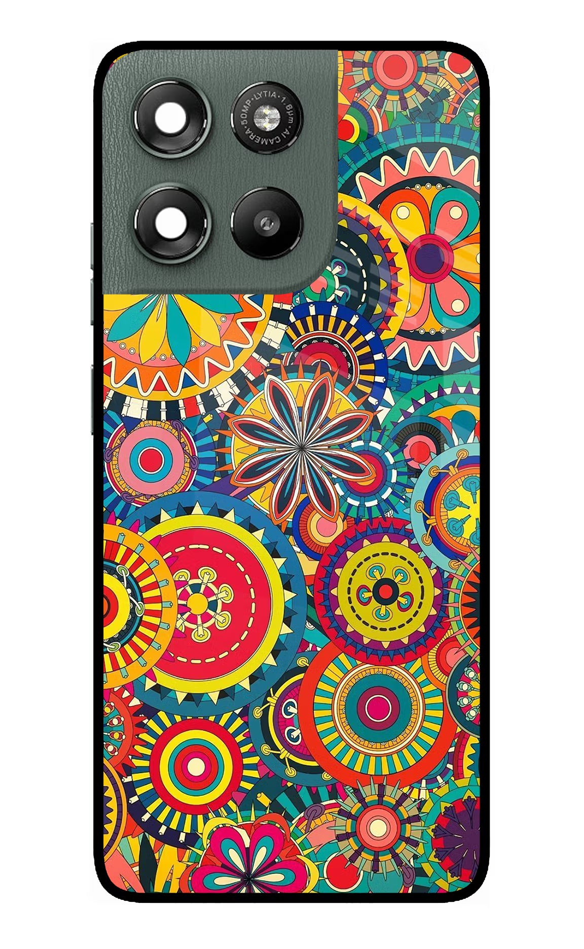Gol Gol Art Moto G67 Power 5G Glass Case - Gol Gol Art Moto G67 Power 5G Glass Case Gol Gol Art Moto G67 Power 5G Glass Case