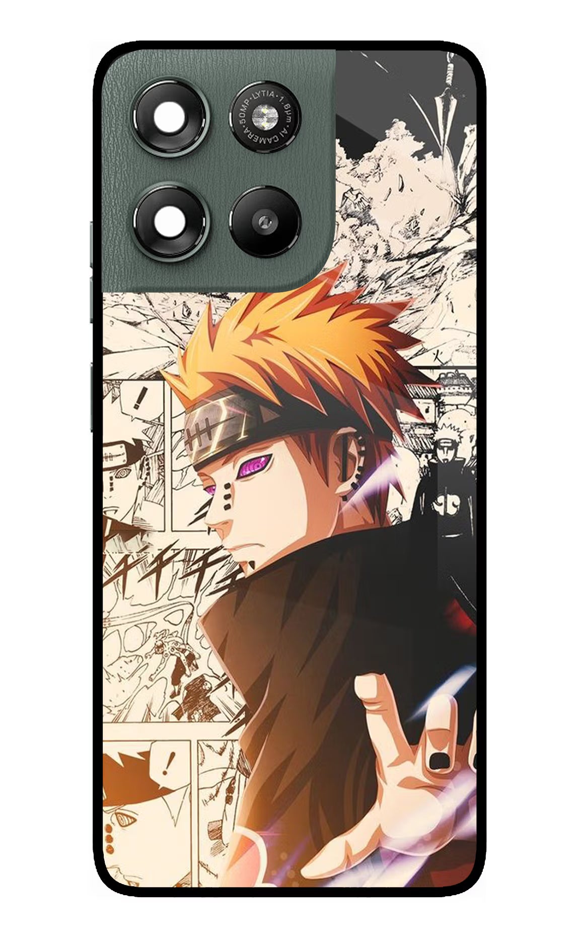 Pain Anime Moto G67 Power 5G Glass Case - Pain Anime Moto G67 Power 5G Glass Case Pain Anime Moto G67 Power 5G Glass Case