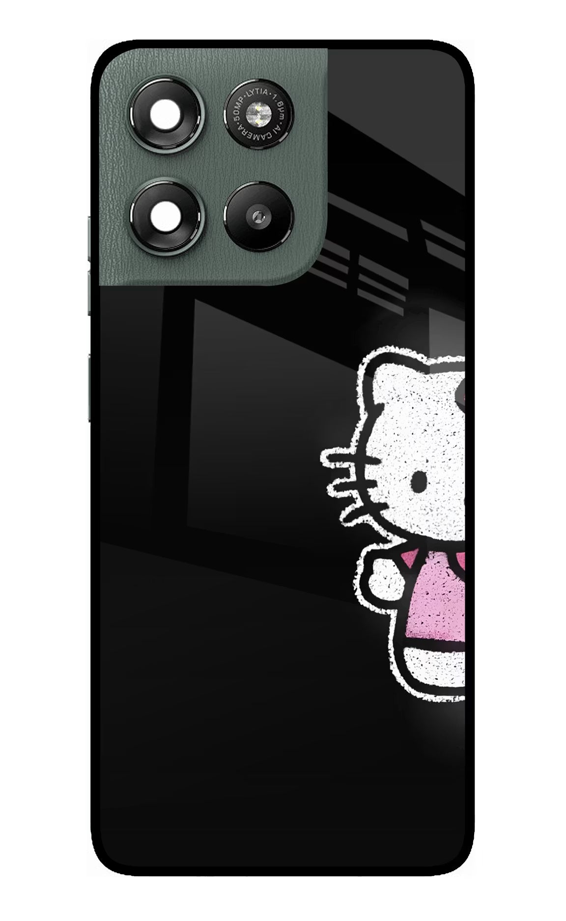 Kitty Charm Moto G67 Power 5G Glass Case - Kitty Charm Moto G67 Power 5G Glass Case Kitty Charm Moto G67 Power 5G Glass Case