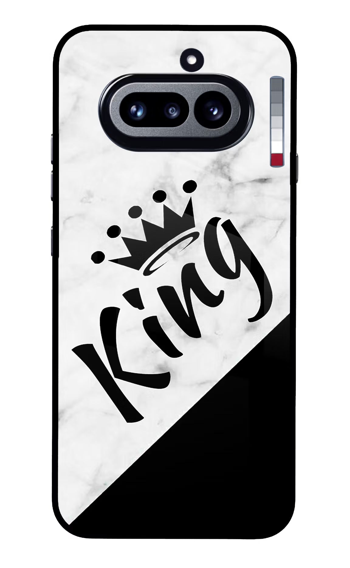 King Nothing Phone 4a Glass Case - King Nothing Phone 4a Glass Case King Nothing Phone 4a Glass Case