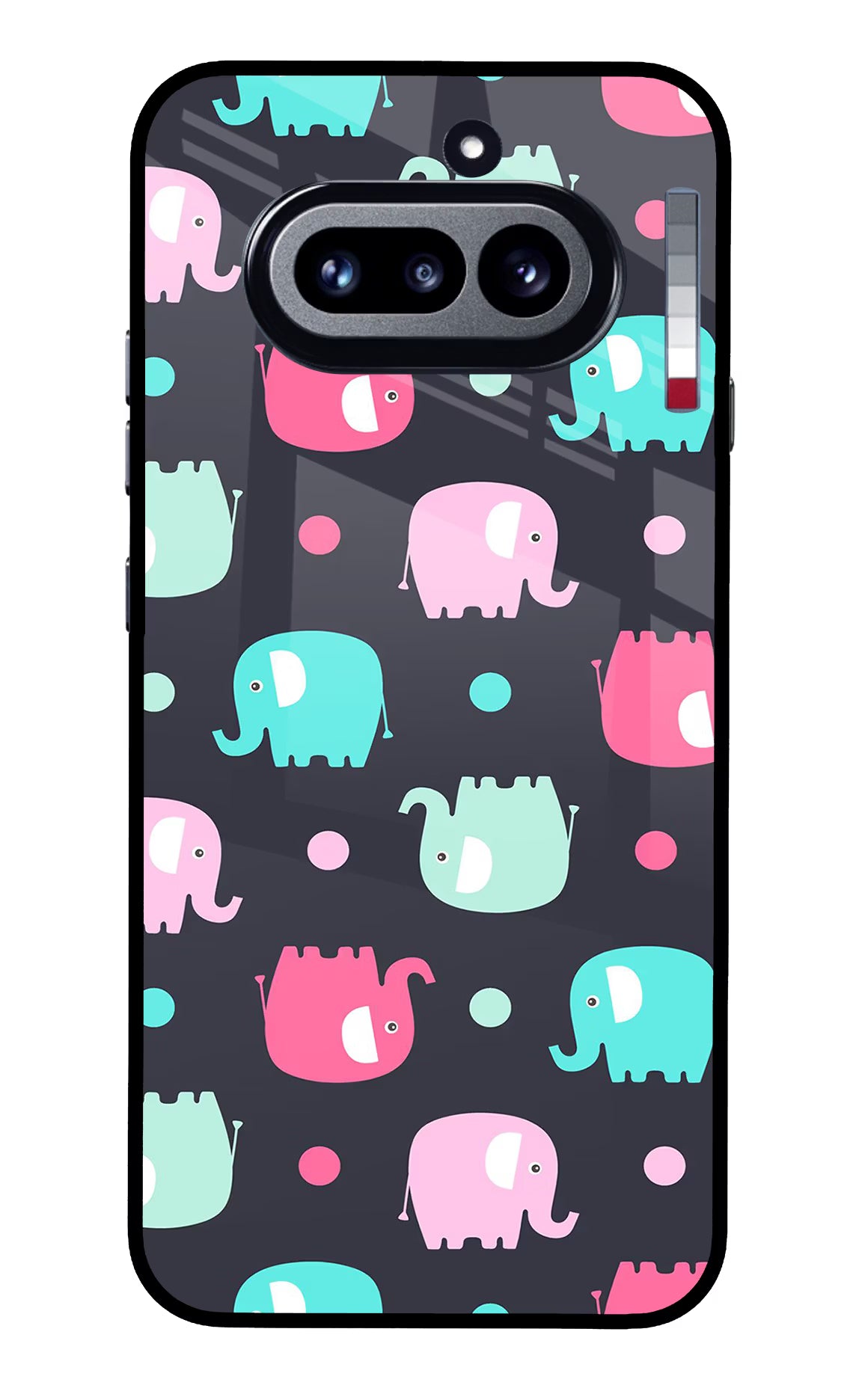 Elephants Nothing Phone 4a Glass Case - Elephants Nothing Phone 4a Glass Case Elephants Nothing Phone 4a Glass Case