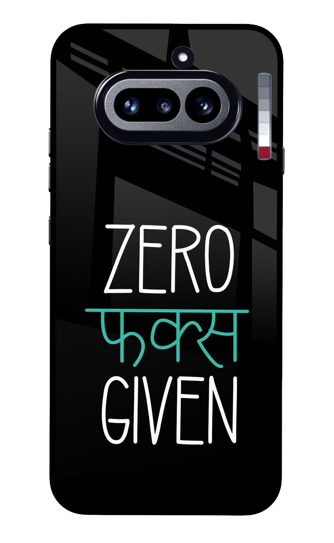 Zero Fucks Given Nothing Phone 4a Glass Case - Zero Fucks Given Nothing Phone 4a Glass Case Zero Fucks Given Nothing Phone 4a Glass Case