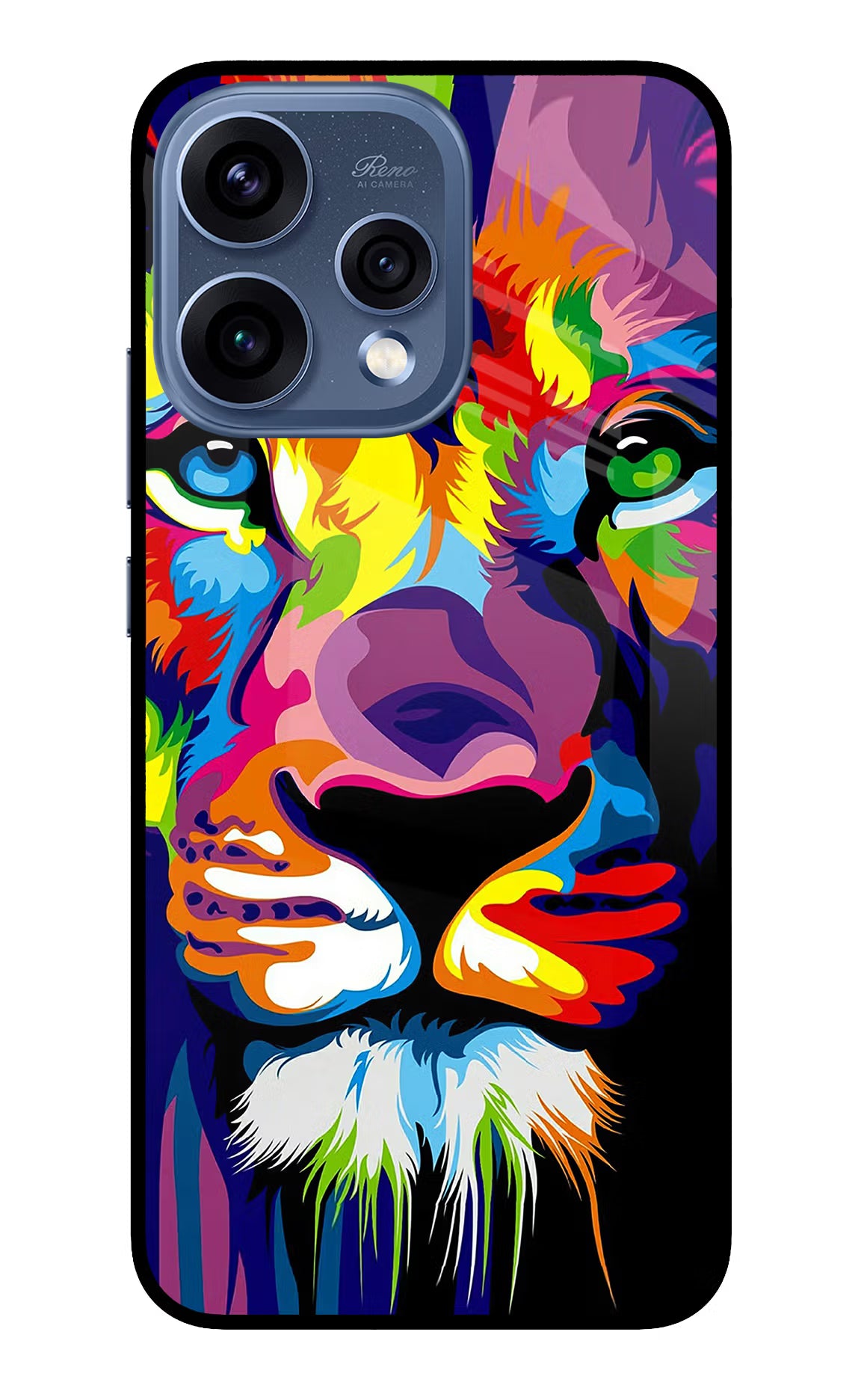 Lion Oppo Reno15 5G Glass Case - Lion Oppo Reno15 5G Glass Case Lion Oppo Reno15 5G Glass Case