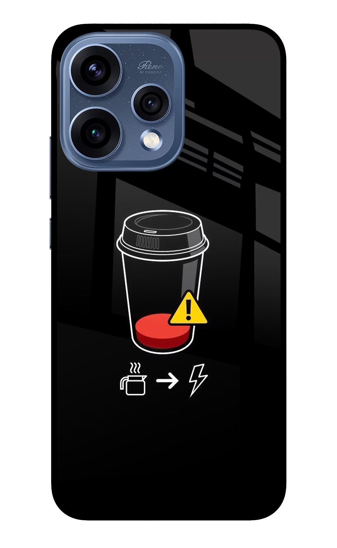 Coffee Oppo Reno15 5G Glass Case - Coffee Oppo Reno15 5G Glass Case Coffee Oppo Reno15 5G Glass Case