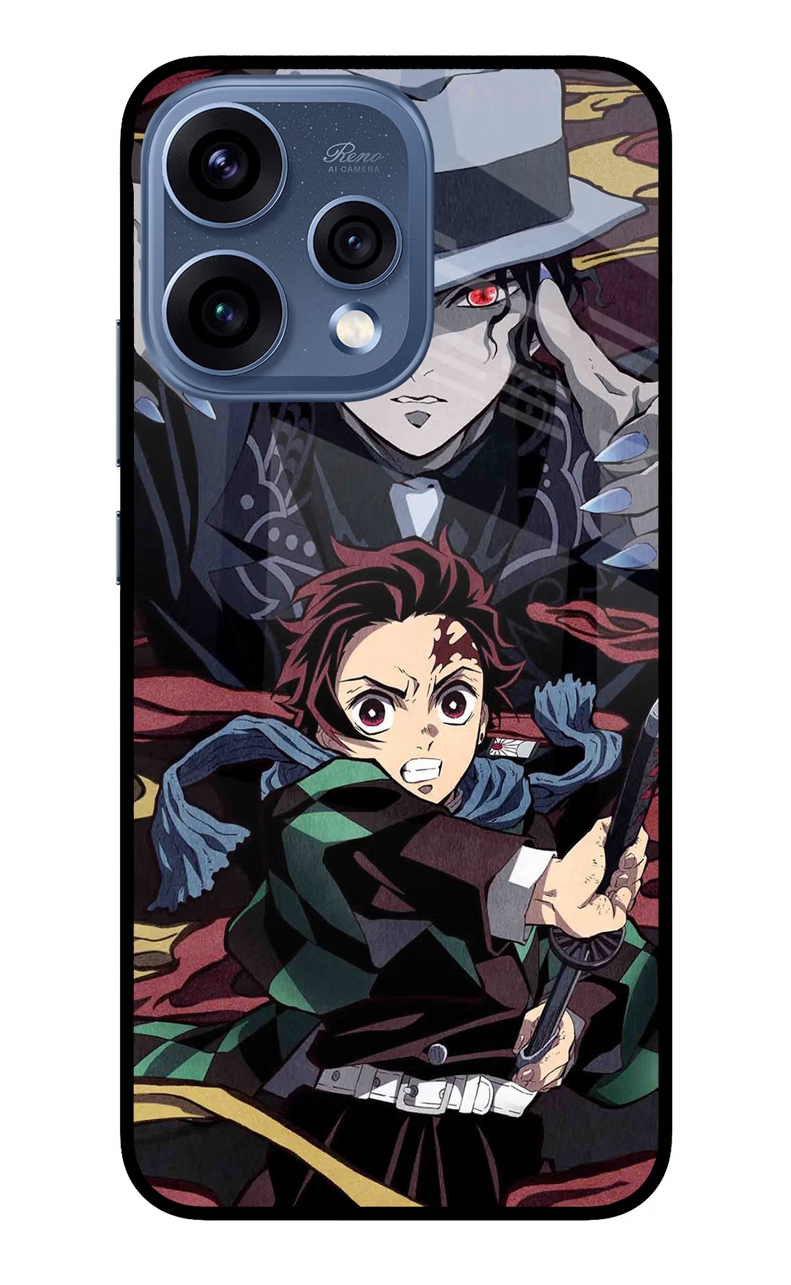 Demon Slayer Oppo Reno15 5G Glass Case - Demon Slayer Oppo Reno15 5G Glass Case Demon Slayer Oppo Reno15 5G Glass Case