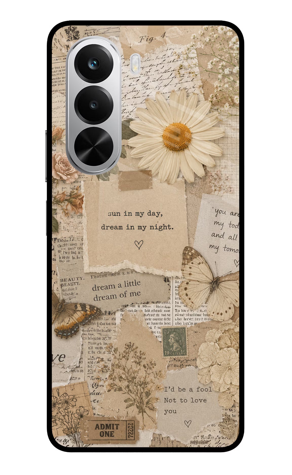 Vintage case Realme P4x 5G Glass Case - Vintage case Realme P4x 5G Glass Case Vintage case Realme P4x 5G Glass Case