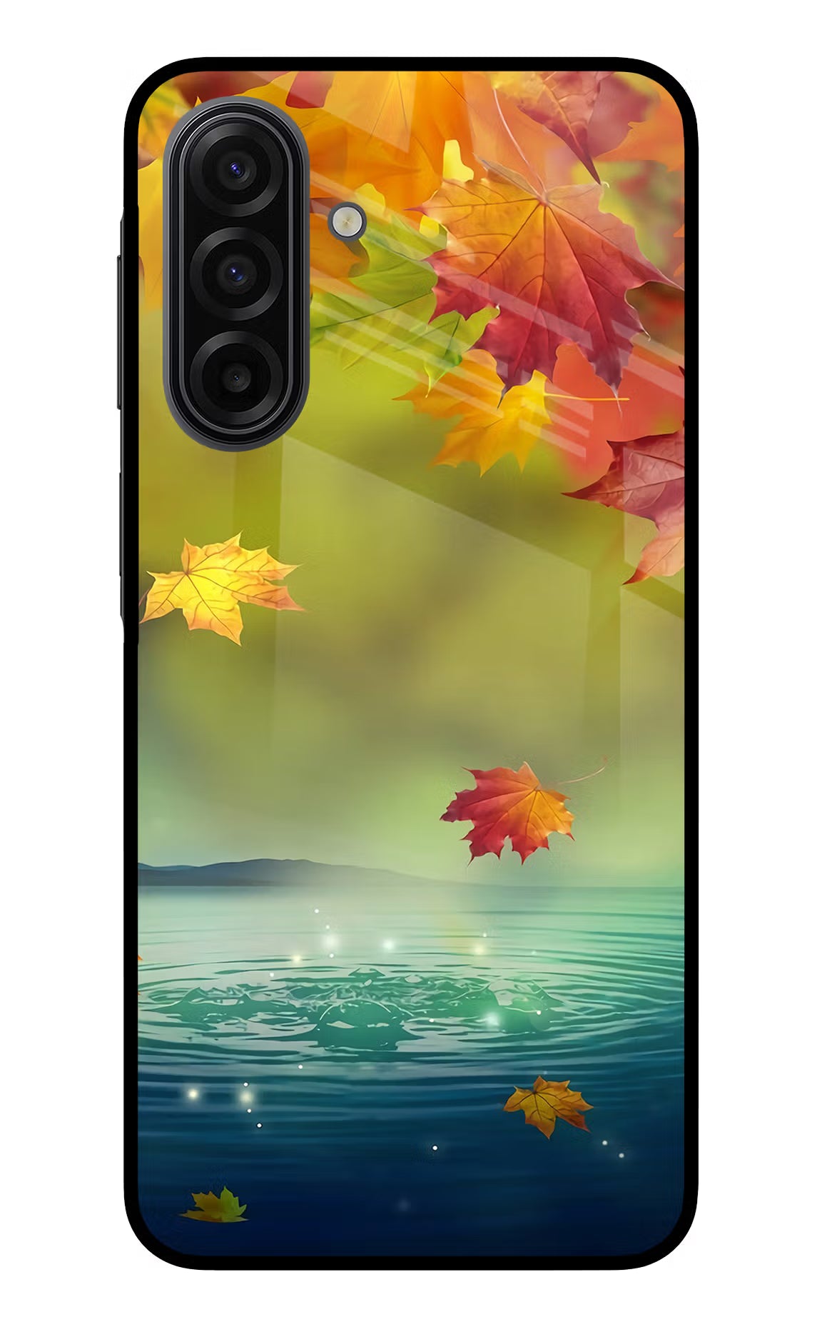 Flowers Samsung F17 5G Glass Case - Flowers Samsung F17 5G Glass Case Flowers Samsung F17 5G Glass Case