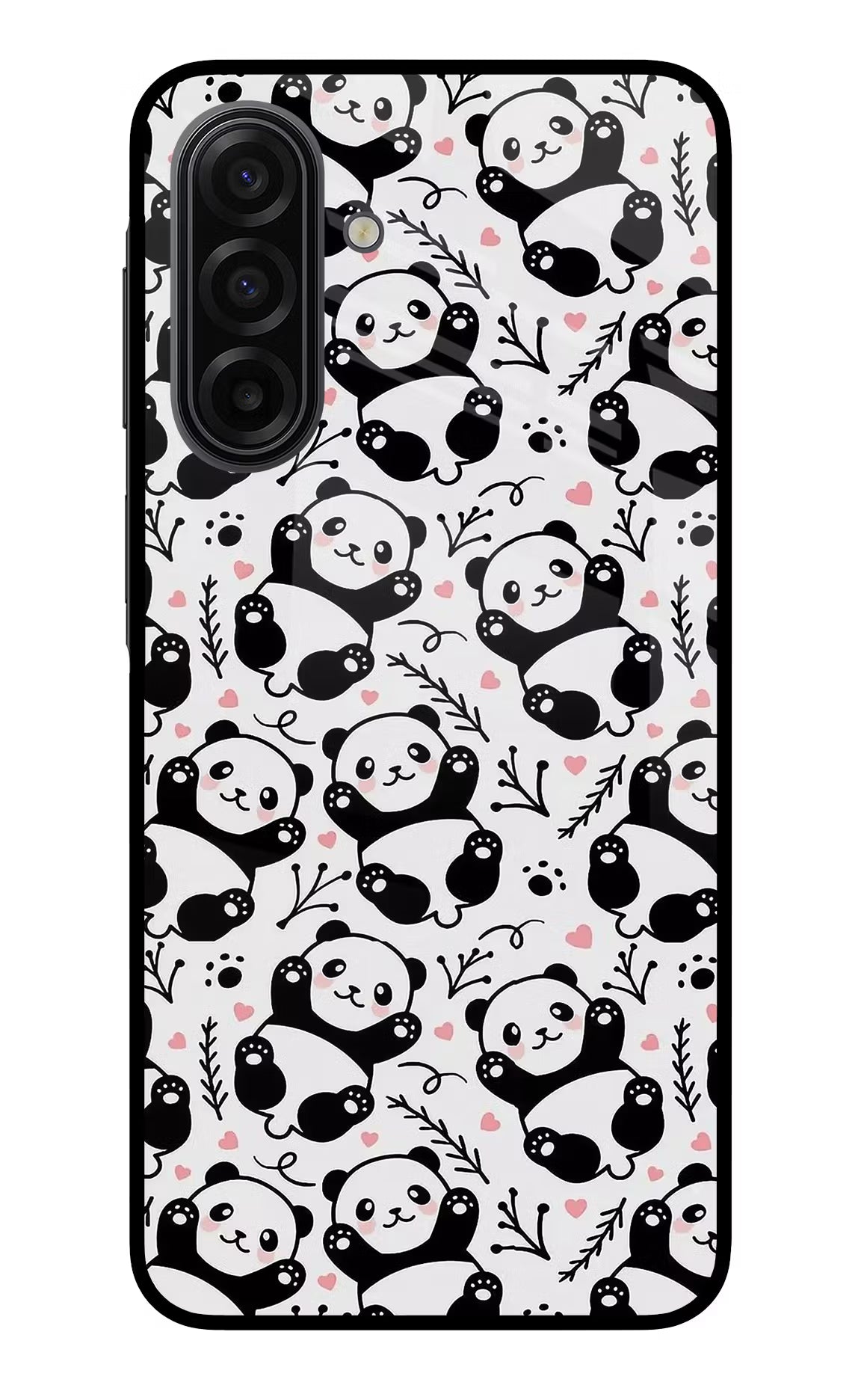Cute Panda Samsung F17 5G Glass Case - Cute Panda Samsung F17 5G Glass Case Cute Panda Samsung F17 5G Glass Case