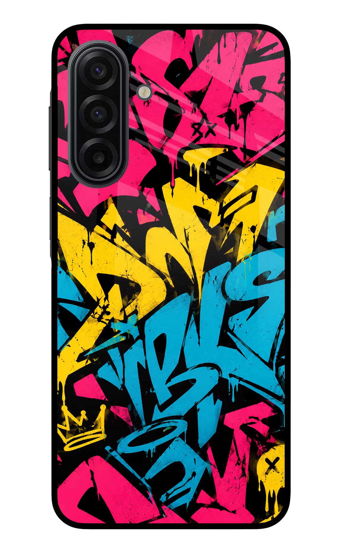 Graffiti Vibe Samsung F17 5G Glass Case - Graffiti Vibe Samsung F17 5G Glass Case Graffiti Vibe Samsung F17 5G Glass Case
